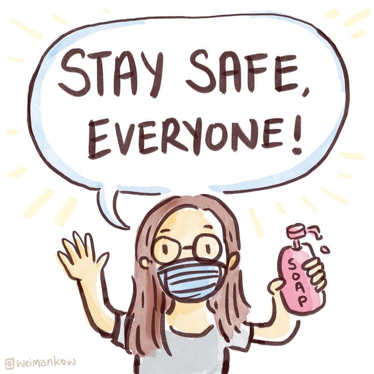 How to help keep yourself healthy when going out in public
