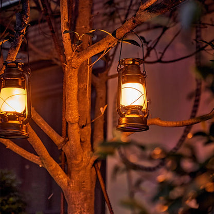 Rustic led lanterns -  LED Vintage Kerosene Lamp