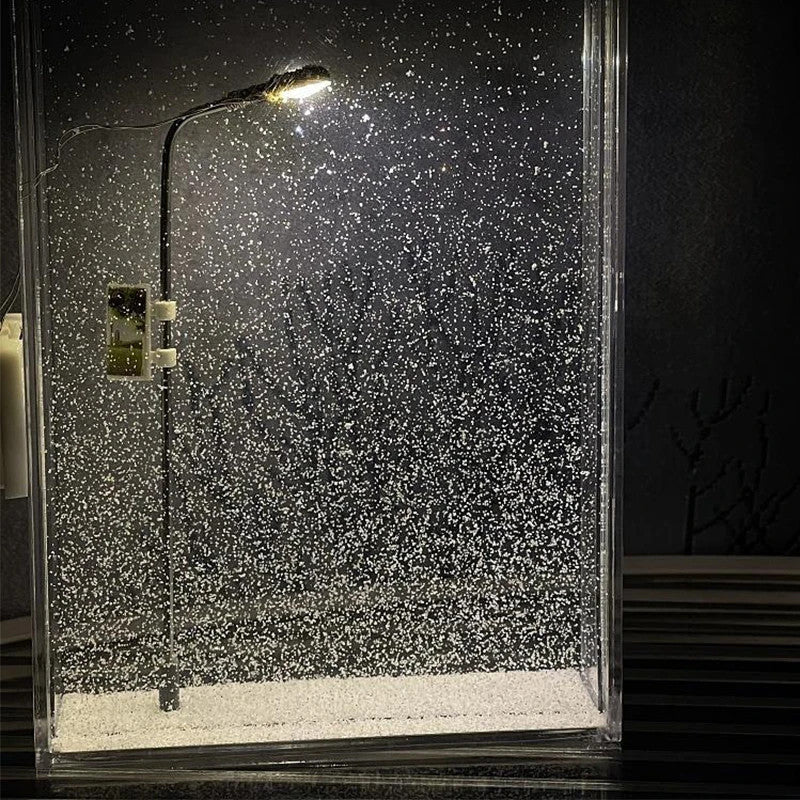 DIY Snowy Scene Night Light – Create Your Own Winter Wonderland!