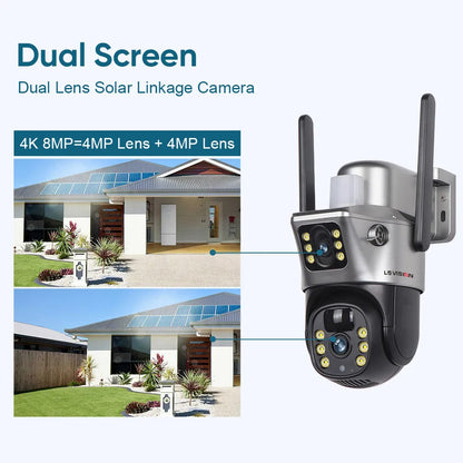 EcoGuard 4K Solar Security Camera