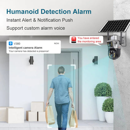 EcoGuard 4K Solar Security Camera