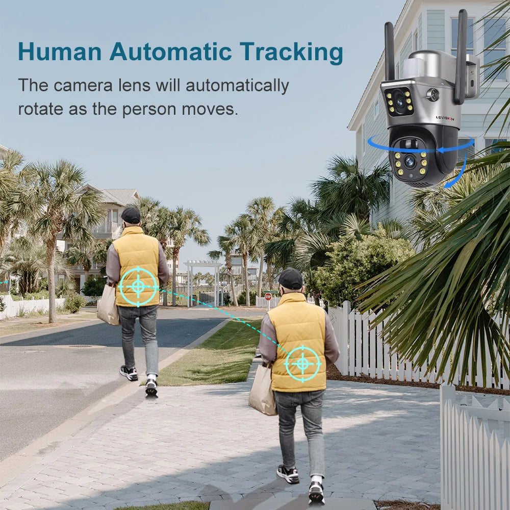 EcoGuard 4K Solar Security Camera