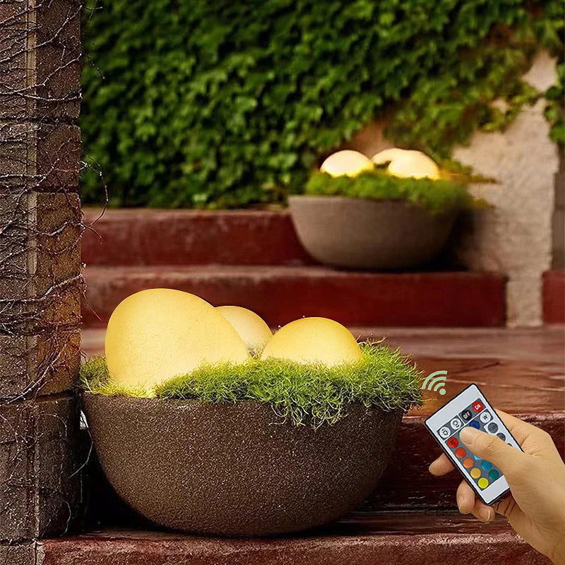 Paver Stone Color Changing Garden Lights