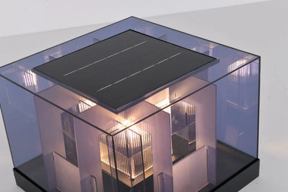 Cubex Gleam Outdoor Light (Solar) – Elegance Meets Functionality