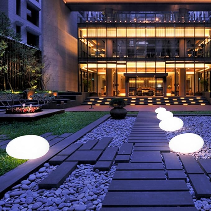 Paver Stone Color Changing Garden Lights