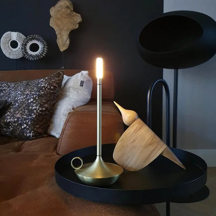 Rechargeable Battery Operated flameless led candle lamp