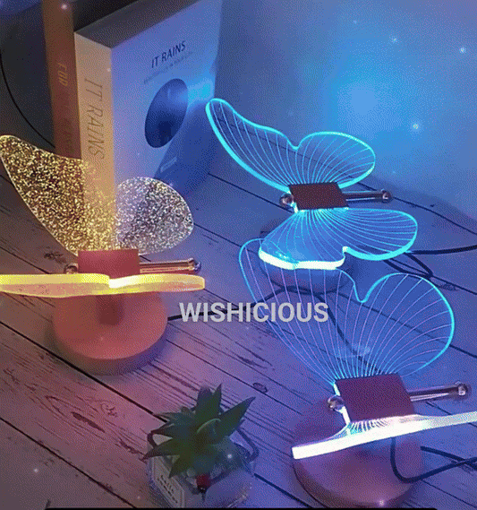 Luminous Flutterfly Lamp - Music Synchronized