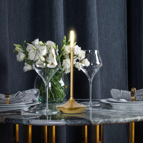 Rechargeable Battery Operated flameless led candle lamp