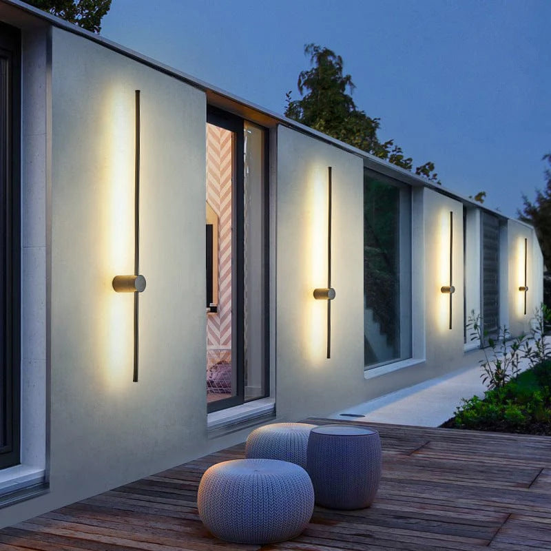 Luminous Line Outdoor Light – Designer Favorite with Energy Efficiency