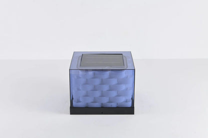 Cubed Weave Outdoor Light (Solar) – Sophistication Meets Sustainability