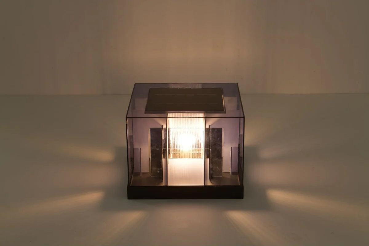 Cubex Gleam Outdoor Light (Solar) – Elegance Meets Functionality
