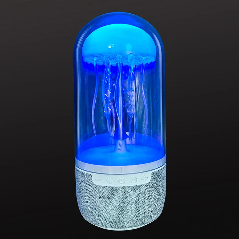 Led Jellyfish light color changing lamp with Bluetooth speaker