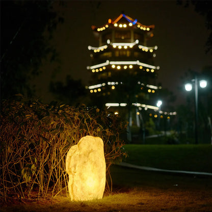 Vibrant Stone Outdoor Light – Elevate Your Outdoors with Natural Elegance