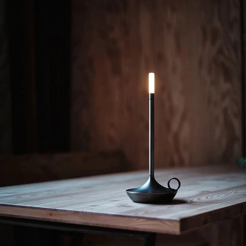 Rechargeable Battery Operated flameless led candle lamp