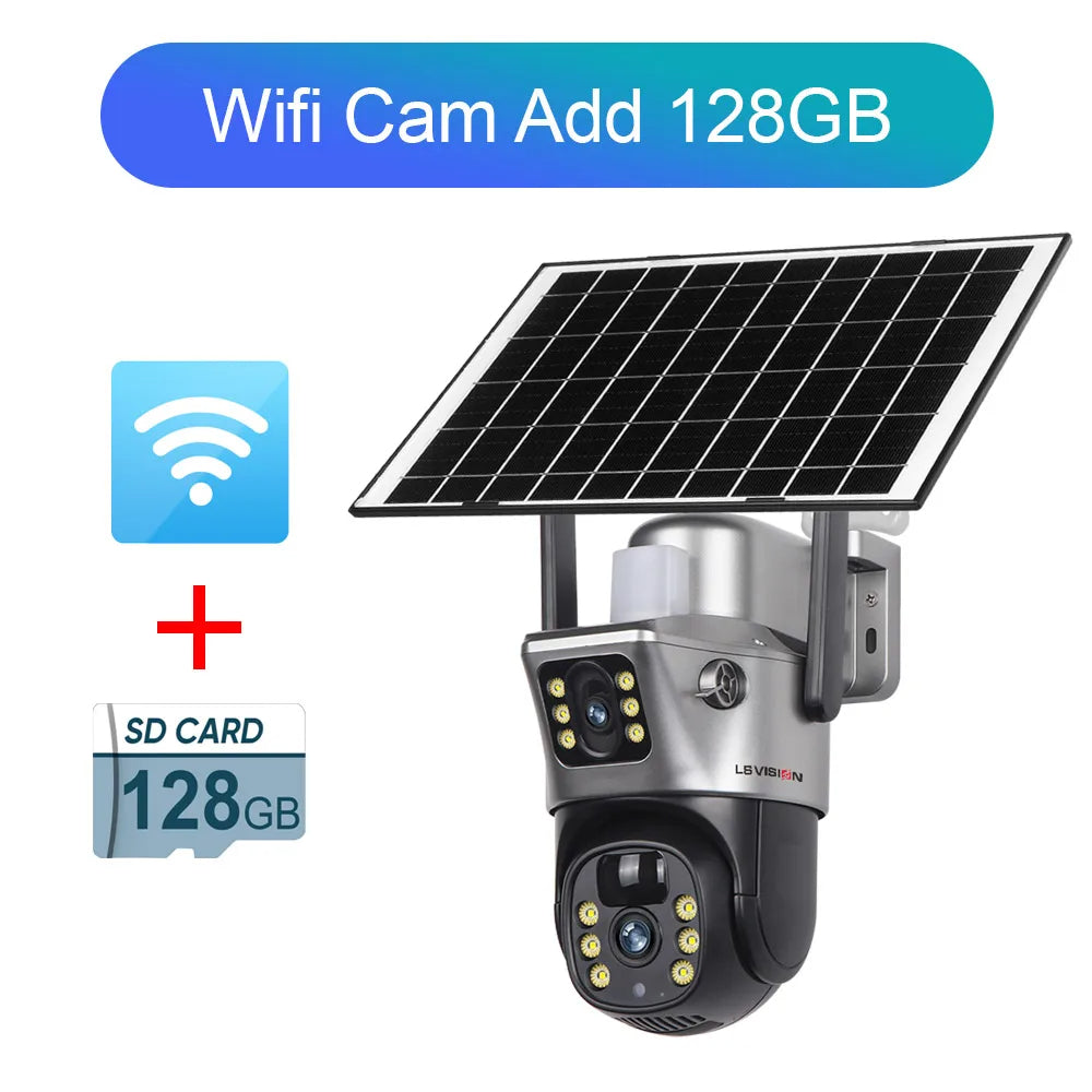 EcoGuard 4K Solar Security Camera