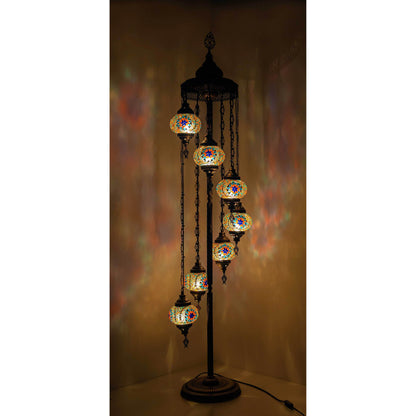 *HANDMADE* MOSAIC GLOBE LAMP DIFFERENT COLOR ARRANGEMENTS