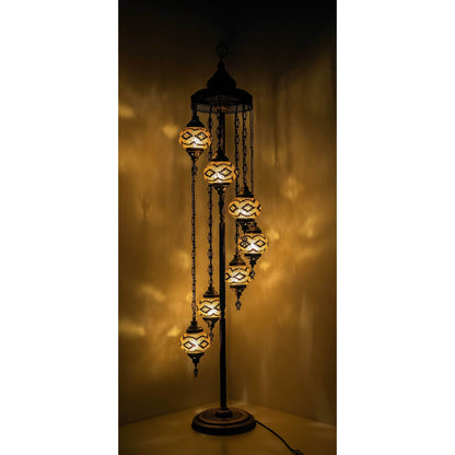 *HANDMADE* MOSAIC GLOBE LAMP DIFFERENT COLOR ARRANGEMENTS