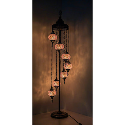 *HANDMADE* MOSAIC GLOBE LAMP DIFFERENT COLOR ARRANGEMENTS