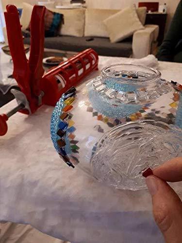 *HANDMADE* MOSAIC GLOBE LAMP *N