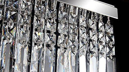 Rectangular Raindrop Crystal Chandelier