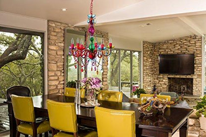Original Gypsy Color 5 Light Chandelier