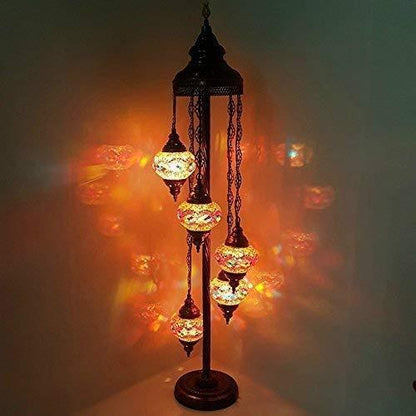 *HANDMADE* MOSAIC LAMP * CUSTOMIZED
